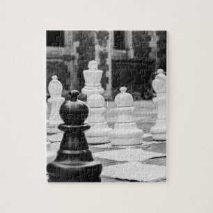 Giant Chessboard Jigsaw Puzzle
