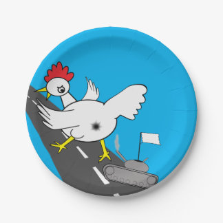 Giant Chicken! Paper Plate