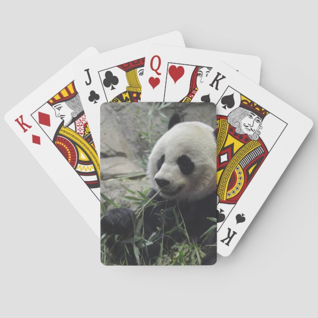 Giant Chinese Panda Bear Playing Cards (Back)