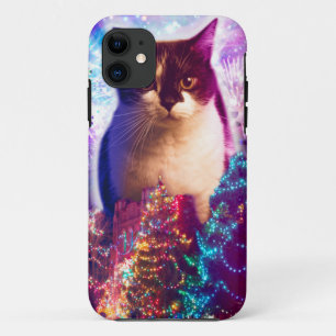 Giant Christmas Cat Case-Mate iPhone Case