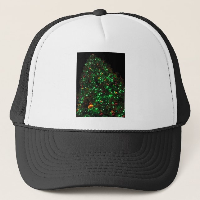 Giant Christmas Tree V Trucker Hat (Front)