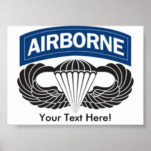 Giant Custom Airborne Poster