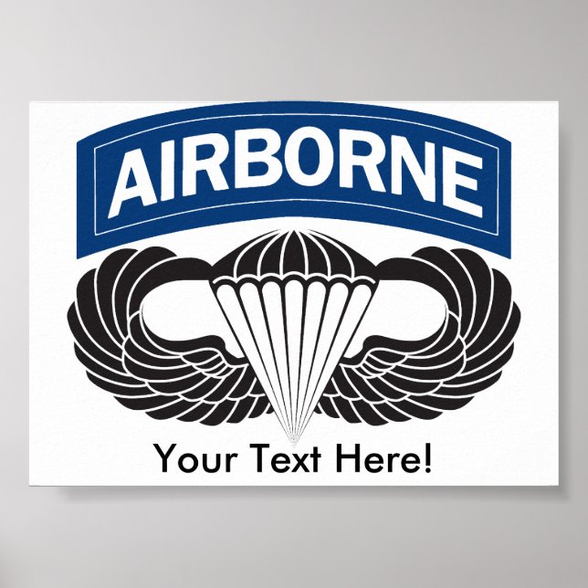 Giant Custom Airborne Poster (Front)