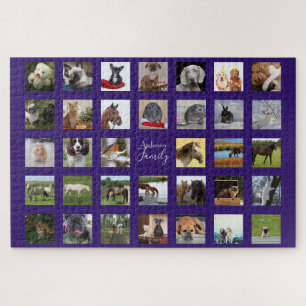 Giant Custom PET Photo Collage PUZZLE 1014 Pieces