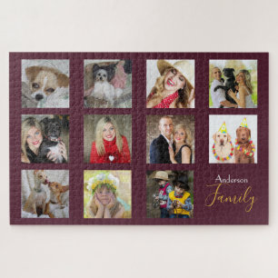 Giant Custom Photo Collage PUZZLE 1014 Pieces
