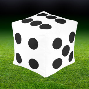 Giant Dice Large Birthday Party Games Pouf