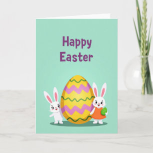 Giant Egg Happy Easter Card