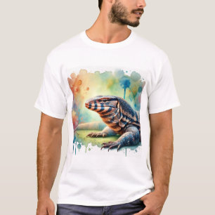 Giant Girdled Lizard 220824AREF122 - Watercolor T-Shirt