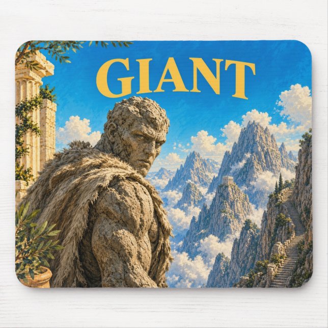 Giant, Gothic Fantasy Monster Mouse Pad (Front)