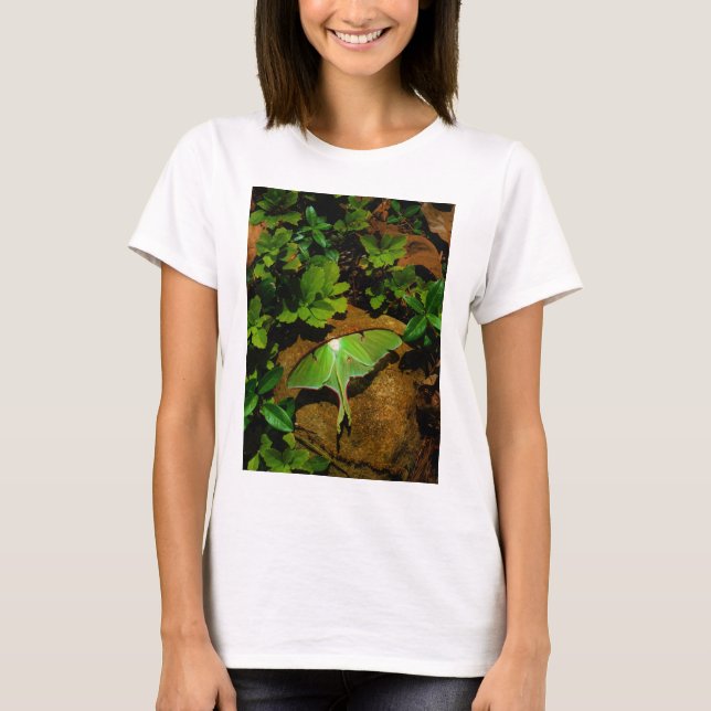 Giant Green Luna moth T-Shirt (Front)