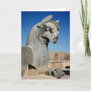 Giant Griffin, Persian, c.516-465 BC Card