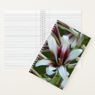 Giant Himalayan Lily Floral Notebook