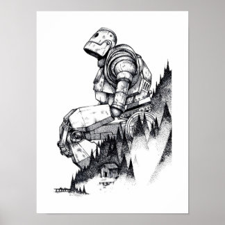 Giant Iron Poster