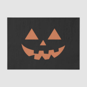 Giant Jack O' Lantern Face Halloween Pumpkin Tissue Paper