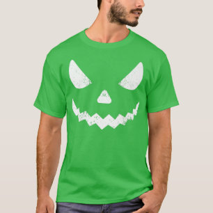 Giant Jack O Lantern Face Scary Halloween Pumpkin T-Shirt