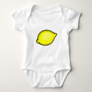 Giant Lemon Baby Bodysuit