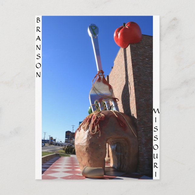 Giant Meatball Postcard (Front)