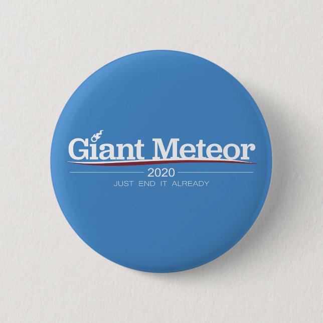 Giant Meteor 2020 Button (Front)