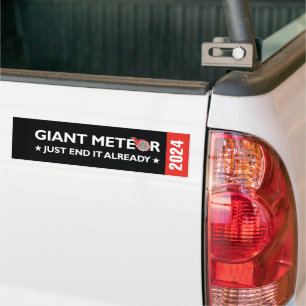 Giant Meteor 2024 Bumper Sticker