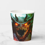 Giant Monster Halloween Paper cups<br><div class="desc">Beautiful Giant Monster Halloween Paper Cups</div>
