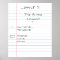 Giant Note Paper Customised Visual Aid School