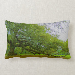 Giant Oak Tree Art Pillow