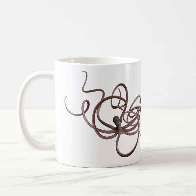 Giant Octopus Coffee Mug (Left)