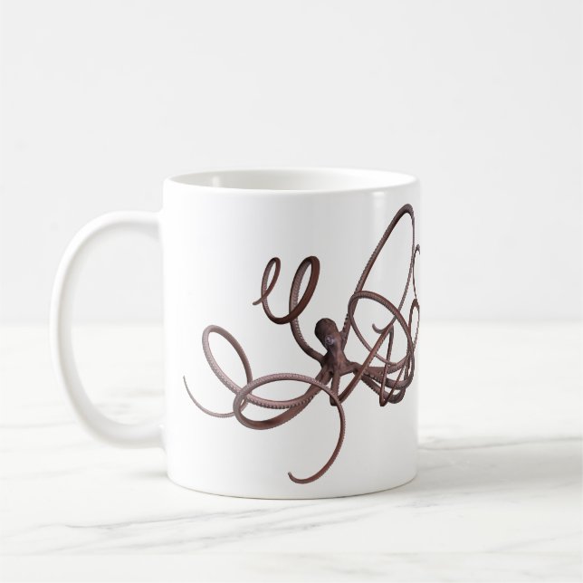 Giant Octopus Coffee Mug (Left)