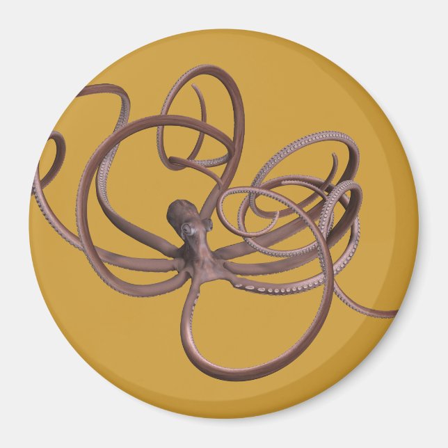 Giant Octopus Magnet (Front)