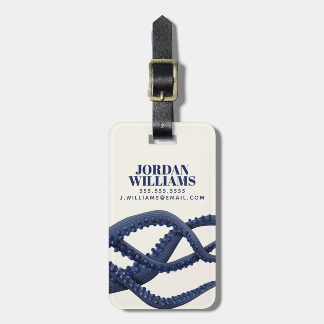 Giant Octopus Tentacles Luggage Tag (Front Vertical)