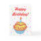 Giant Oversized Cupcake Happy Birthday Card