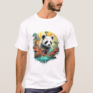 Giant Panda Animal World Wildlife Beauty Discovery T-Shirt