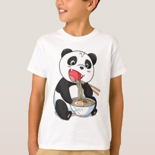 Giant Panda Anime Hoodie, Kawaii Japanese Panda T-Shirt