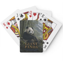 Giant Panda Bamboo Forest ANIMALS Poker
