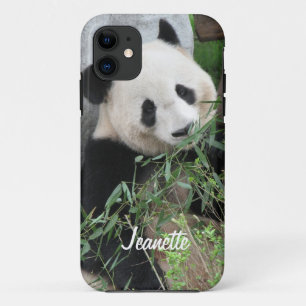 Giant Panda Bear, Personalised Name,  Case-Mate iPhone Case