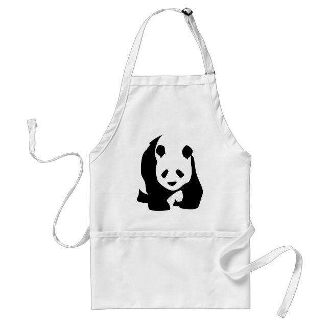 Giant Panda Bear Standard Apron (Front)