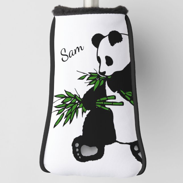 Giant Panda Golf Head Cover (Rotate 90)