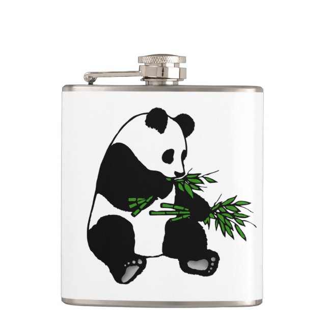 Giant Panda Hip Flask (Front)