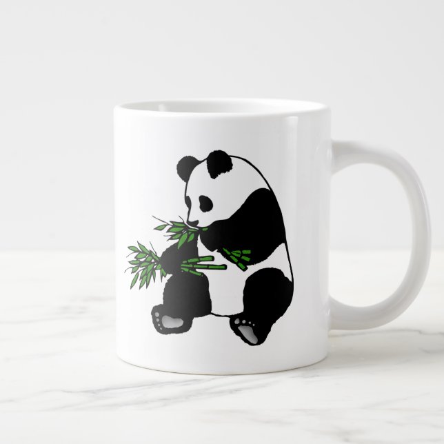 Giant Panda Large Coffee Mug (Right)