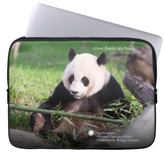 Giant Panda Mei Xiang Laptop Sleeve (Front)