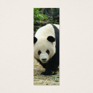 Giant panda mini bookmark