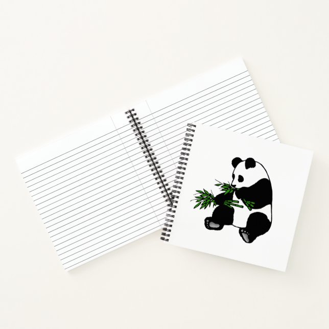 Giant Panda Notebook (Inside)