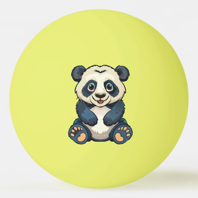 Giant panda ping pong ball (Front)