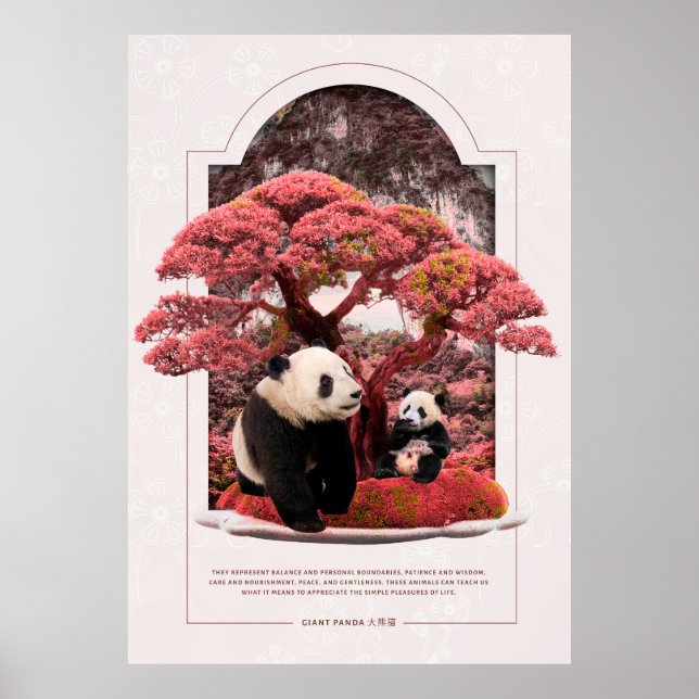 Giant Panda Poster (Front)