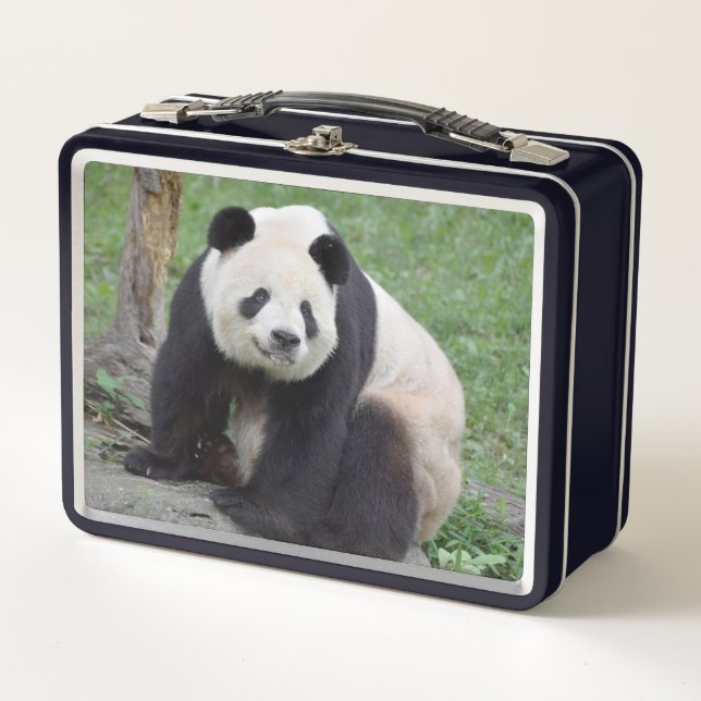 Giant Panda Tian Tian Metal Lunchbox (Front)