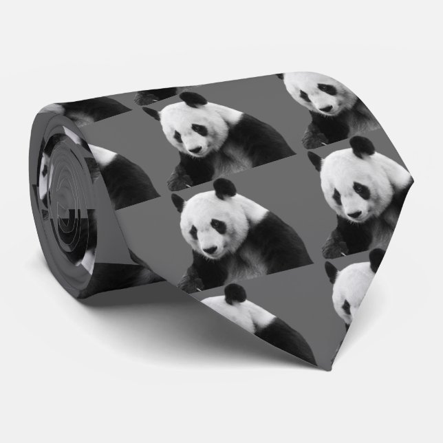 Giant Panda Tie (Rolled)
