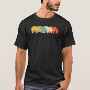 Giant Panda Vintage Retro Animal Lover 60s 70s T-Shirt