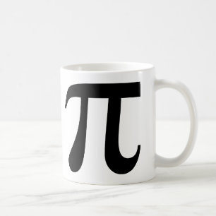 Giant "Pi" Symbol Coffee Mug
