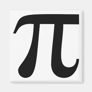 Giant "Pi" Symbol Magnet