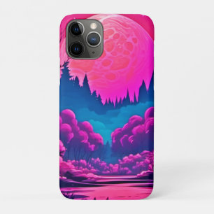 Giant Pink Moon Art Case-Mate iPhone Case